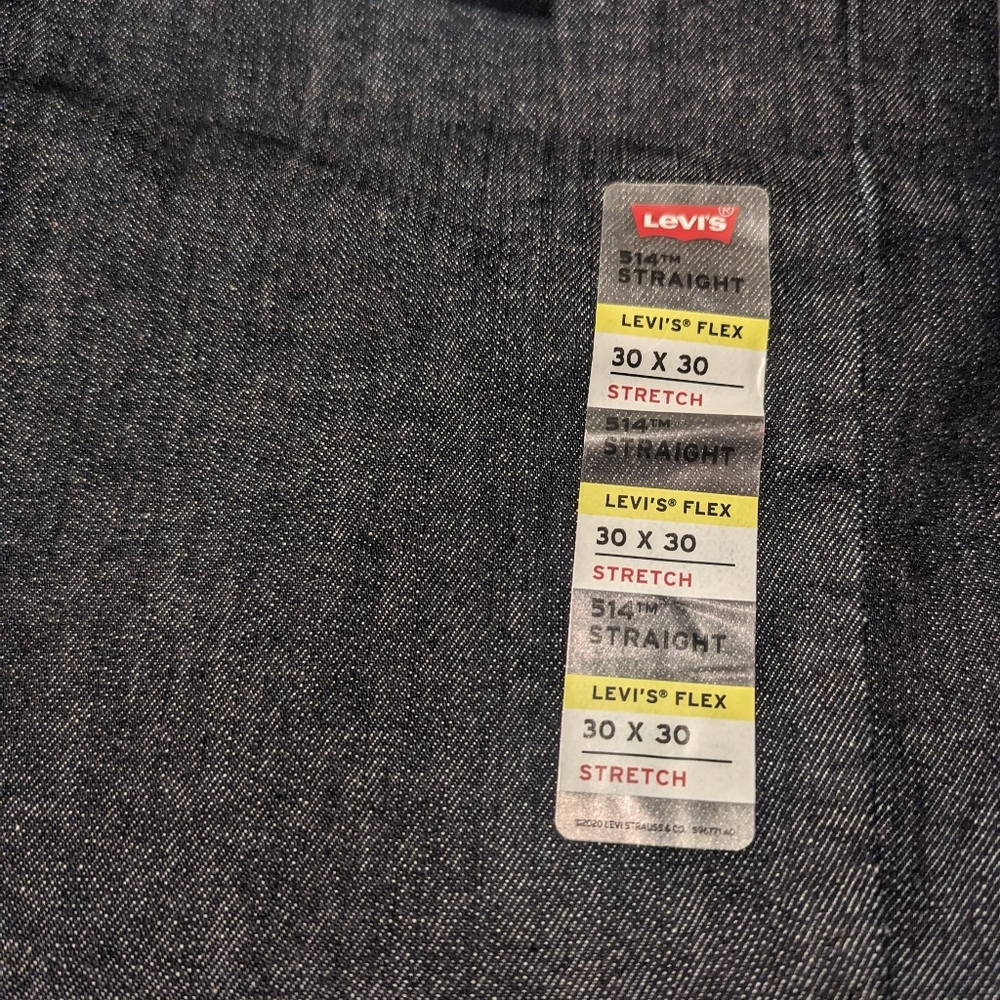 Men's Levi's 514 Straight Jeans, Size 30x30 Stretch - Picture 2 of 7
